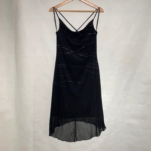 Byer Too! Black Embellished Dress